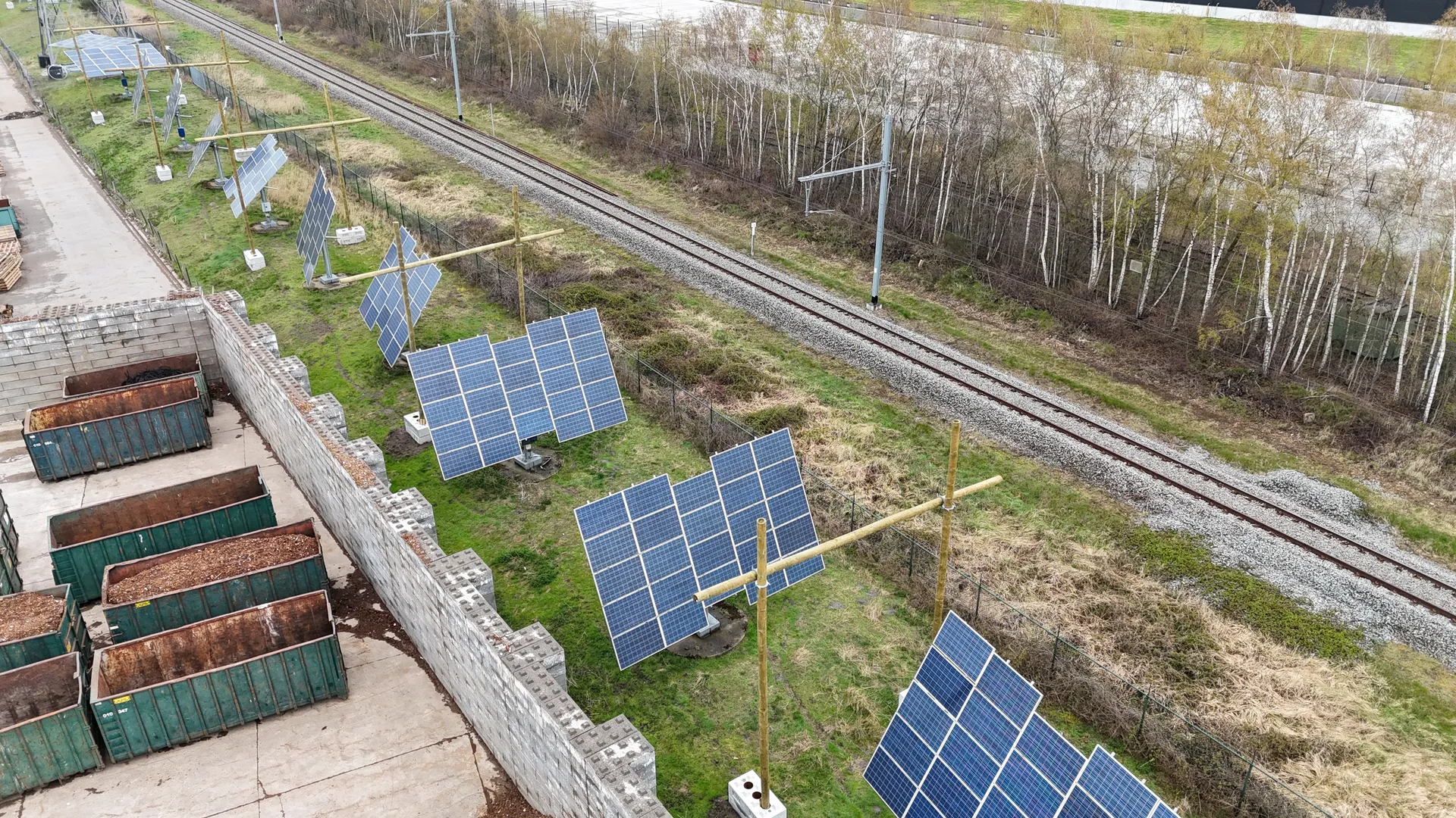 Beschermingsportiek terrein